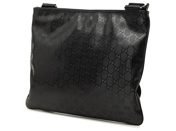 Borsa Crossbody Gucci GG Stampata Nera Nero - vista 2