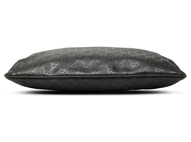 Borsa Crossbody Gucci GG Stampata Nera Nero - vista 3