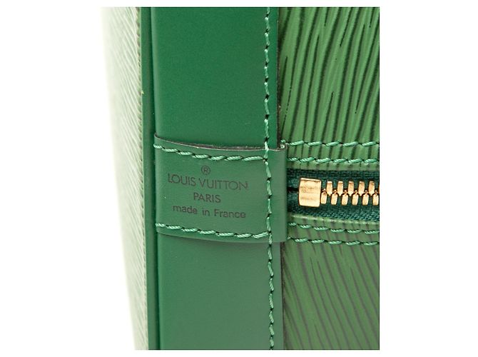 Louis Vuitton Epi Alma PM Handtasche Grün - Ansicht 5