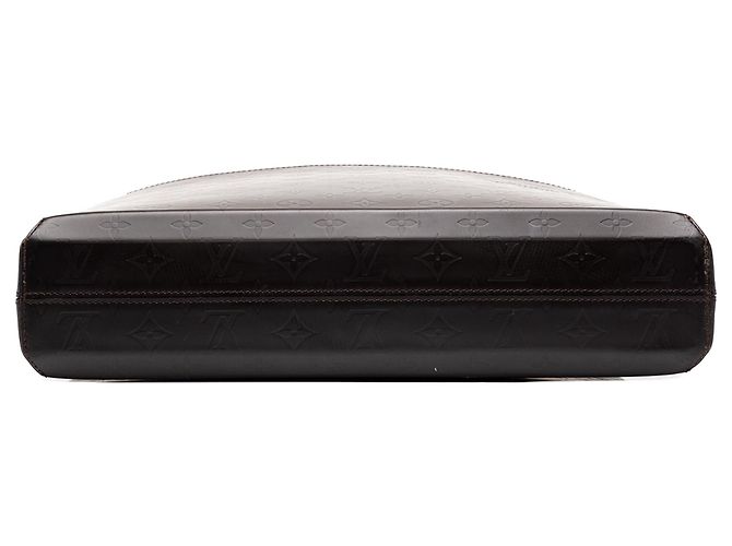 Borsa Business Steve Louis Vuitton Monogram Glace Marrone - vista 3
