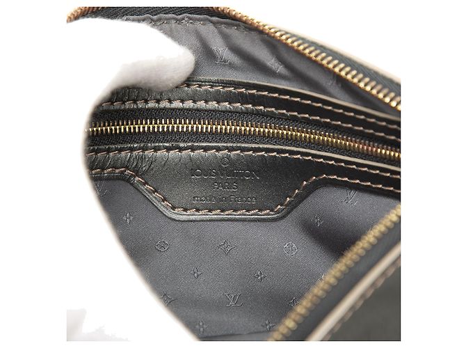 Clutch Louis Vuitton Suhali Lockit Nera Nero - vista 5