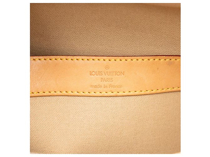 Borsa a tracolla Louis Vuitton Damier Azur Naviglio bianca Bianco - vista 5