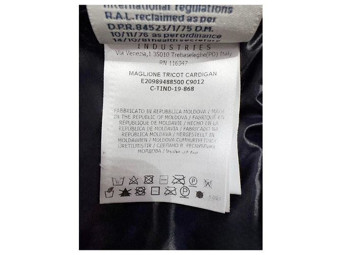 Piumino Moncler Nero Donna XS Multicolore - vista 4