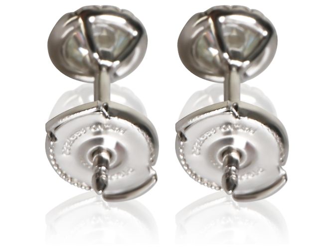 Orecchini Tiffany & Co. Soleste in platino e diamanti - vista 2