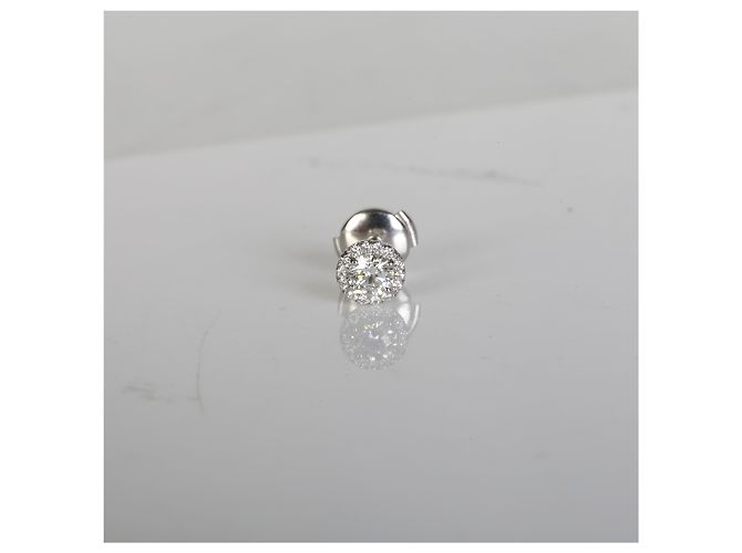 Orecchini Tiffany & Co. Soleste in platino e diamanti - vista 6