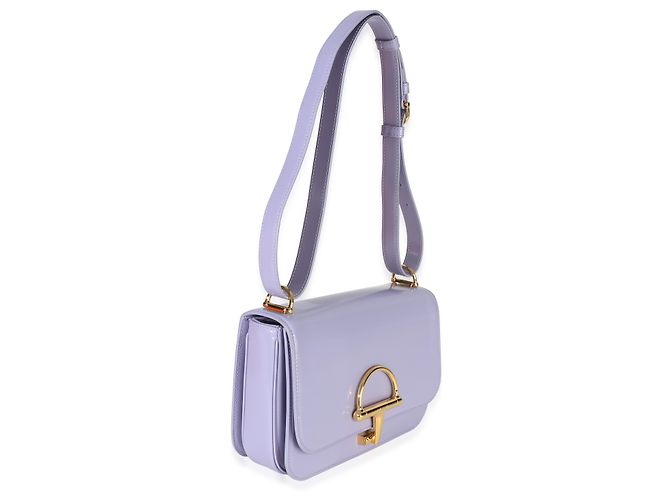 Borsa a tracolla Small Siena Gucci in Nappa Spice Light Purple Porpora - vista 4