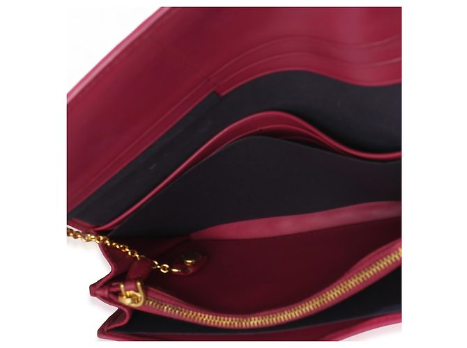 Carteira Continental com aba em nylon acolchoado Prada Tessuto Rosa - vista 5
