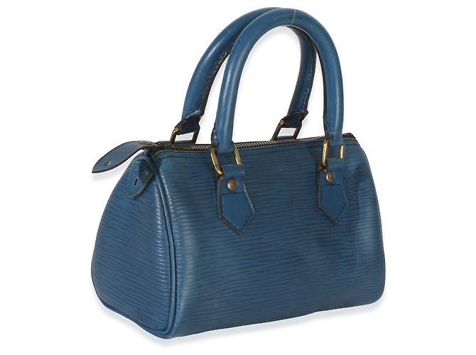 Louis Vuitton Blue Epi Mini Speedy HL Blau - Ansicht 4