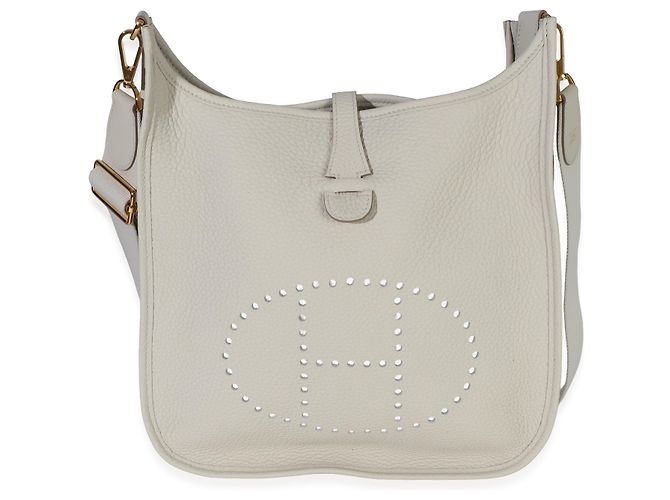 Hermès Gris Perle Clemence Evelyne III 29 GHW - Ansicht 8