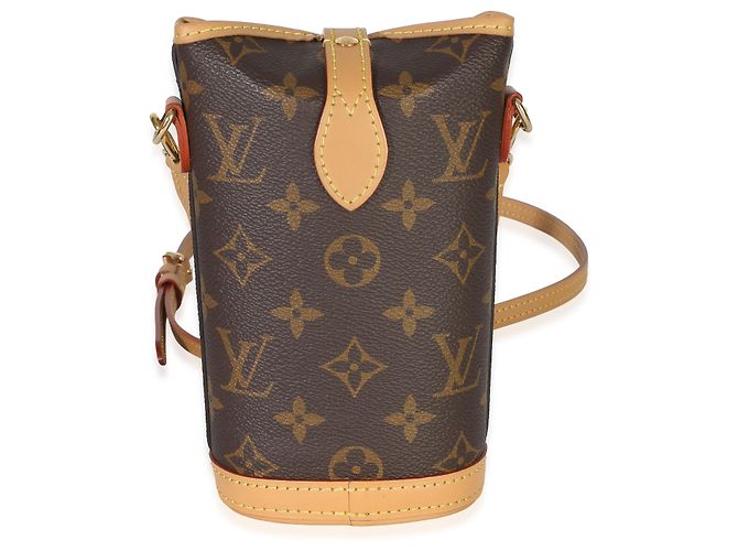 Pochette pliante Louis Vuitton Monogram Canvas Marron - vue 2