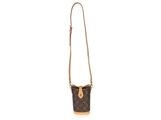 Pochette pliante Louis Vuitton Monogram Canvas Marron - vue 5