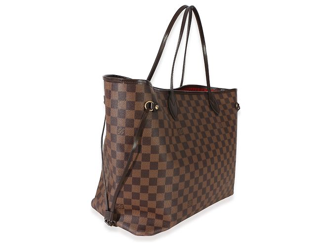 Louis Vuitton Damier Ebene Canvas Neverfull GM Braun - Ansicht 4