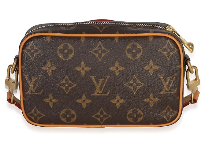 Cartera Trocadero de lona Monogram Louis Vuitton Castaño - vista 2