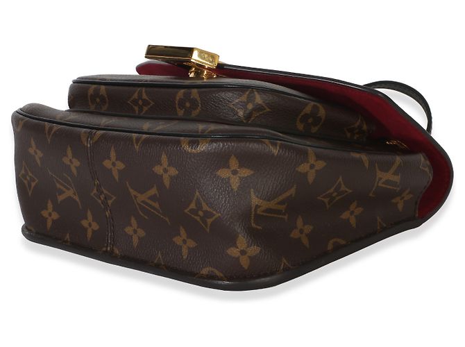 Louis Vuitton Black Monogram Canvas Passy Castaño - vista 5