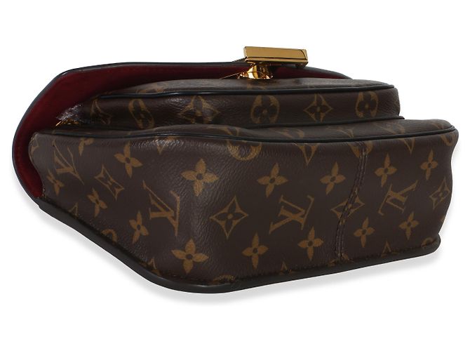 Louis Vuitton Black Monogram Canvas Passy Castaño - vista 6
