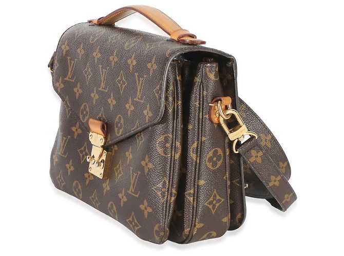 Louis Vuitton Monogram Canvas Pochette Metis Braun - Ansicht 3