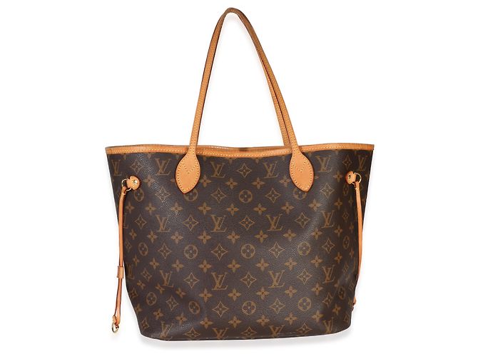 Louis Vuitton Monogram Canvas Neverfull MM Marrom - vista 2