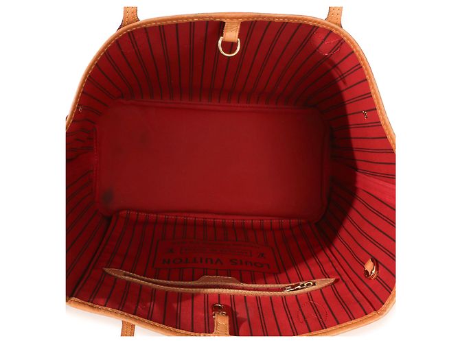 Louis Vuitton Monogram Canvas Neverfull MM Marrom - vista 5