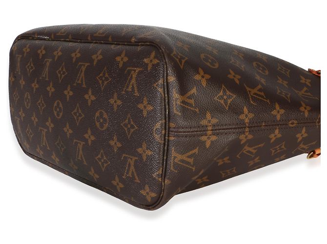 Louis Vuitton Monogram Canvas Neverfull MM Marrom - vista 6