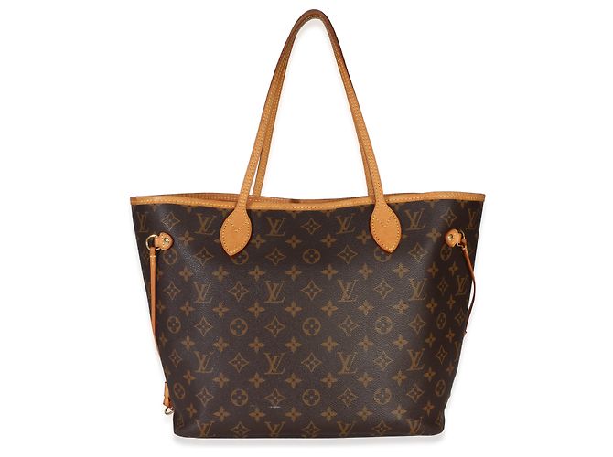 Louis Vuitton Monogram Canvas Neverfull MM Marrom - vista 8