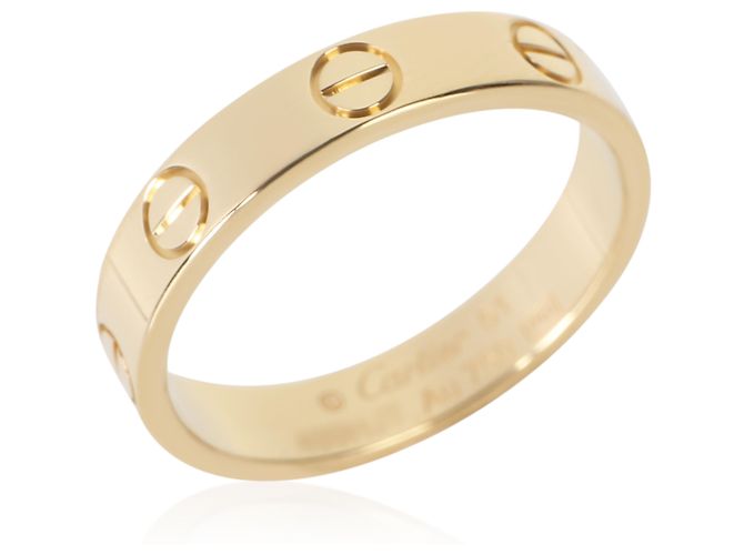 Anello Cartier Love Oro Giallo Modello Piccolo - vista 2