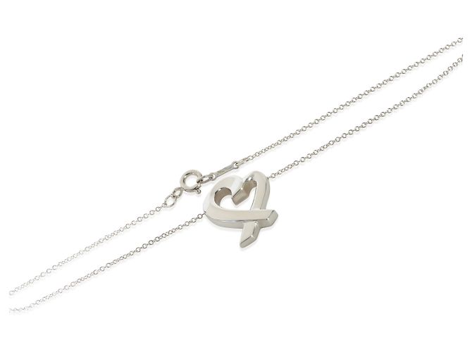 Pendente Loving Heart Modello Large Paloma Picasso in Argento Sterling Tiffany & Co. - vista 2