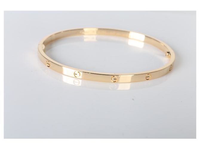 Bracciale Cartier Love in Oro Giallo, Modello Small - vista 6