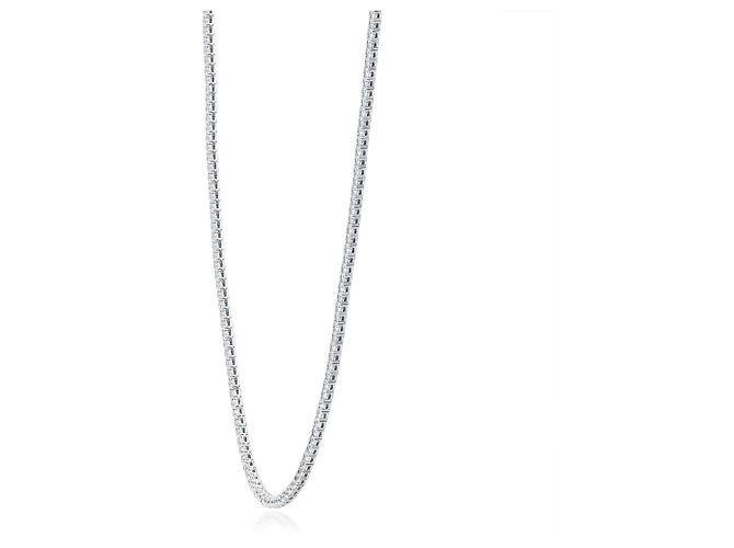Autre Marque Collana in oro bianco con diamanti coltivati 9.35 ctw - vista 2
