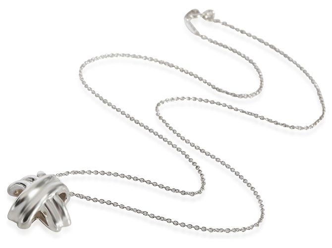 Pendente Tiffany & Co. Signature X in argento sterling - vista 3