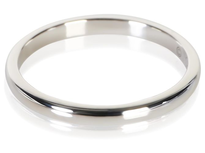 Love Anello Cartier Platinum 1895 2mm Band - vista 3