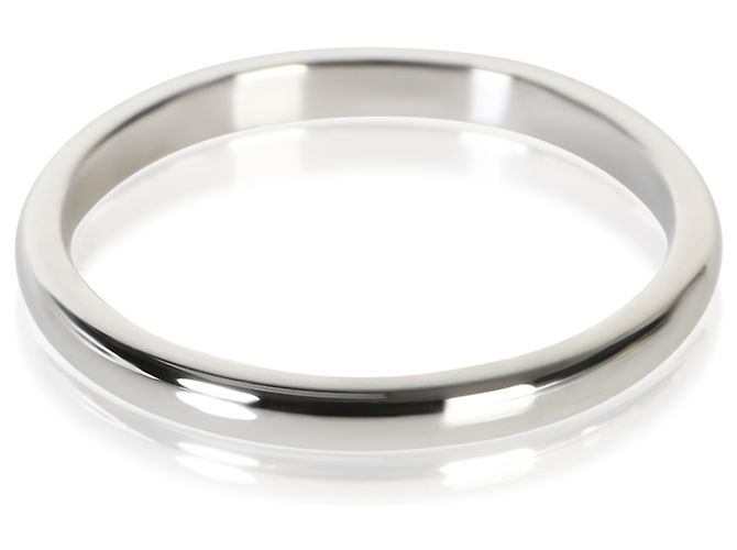 Love Anello Cartier Platinum 1895 2mm Band - vista 4