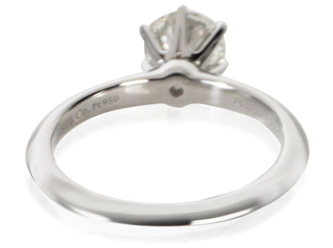 Tiffany & Co. Verlobungsring mit rundem Brillanten 0.9 ct - Ansicht 3