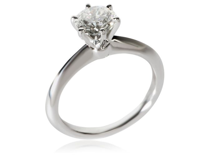 Tiffany & Co. Verlobungsring mit rundem Brillanten 0.9 ct - Ansicht 5