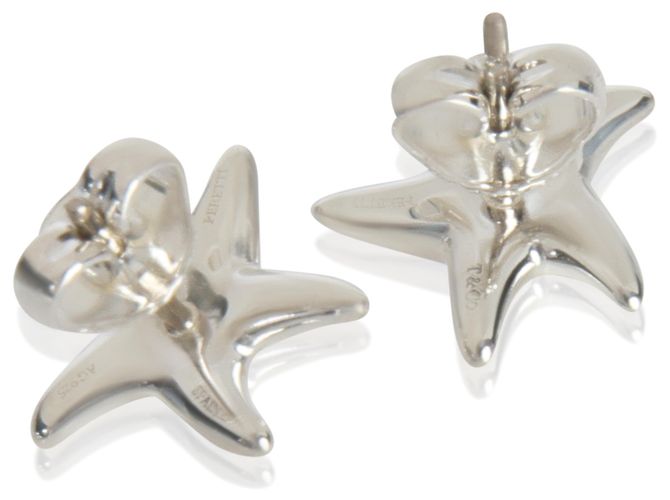 Orecchini Elsa Peretti Starfish in argento sterling Tiffany & Co. - vista 2