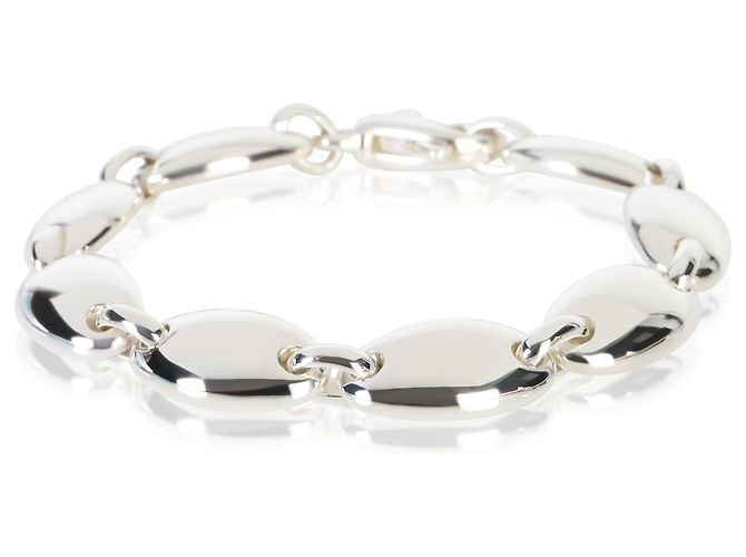 Bracciale Tiffany & Co. in argento sterling Vintage Pebble Link - vista 3