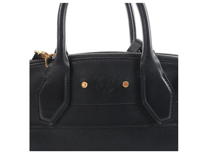 Borsa a mano 2Way Louis Vuitton City Steamer PM Taurillon in Nero M53028 - vista 8