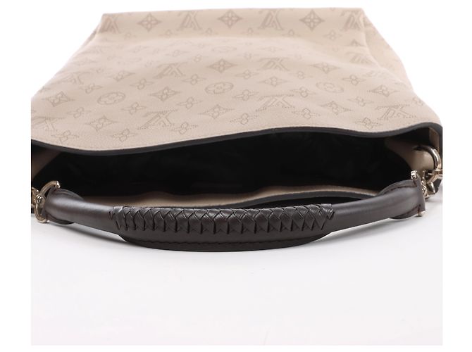 Babylone Borsa 2Way Louis Vuitton Babylon PM Monogram Mahina in Beige M50032 - vista 6