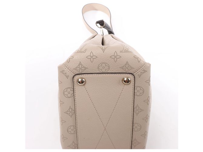 Babylone Borsa 2Way Louis Vuitton Babylon PM Monogram Mahina in Beige M50032 - vista 8