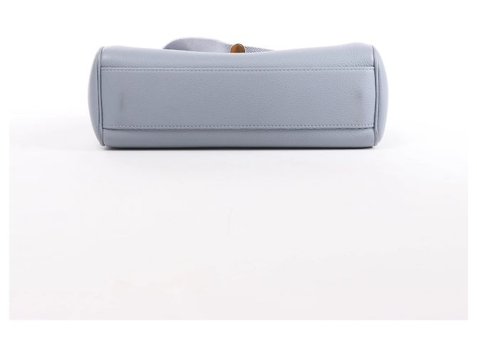 Céline Borsa a tracolla in pelle CELINE Soft 16 Teen in azzurro Blu - vista 6
