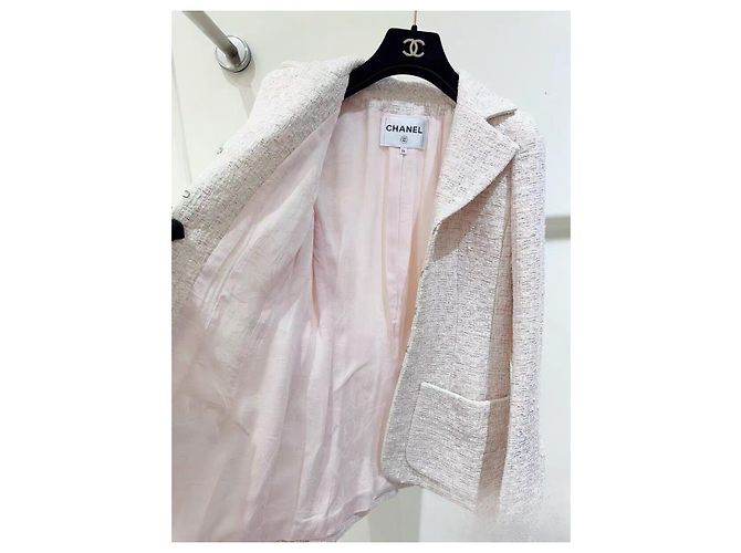 Chanel Airport Collection Tweed Jacke Mehrfarben - Ansicht 6