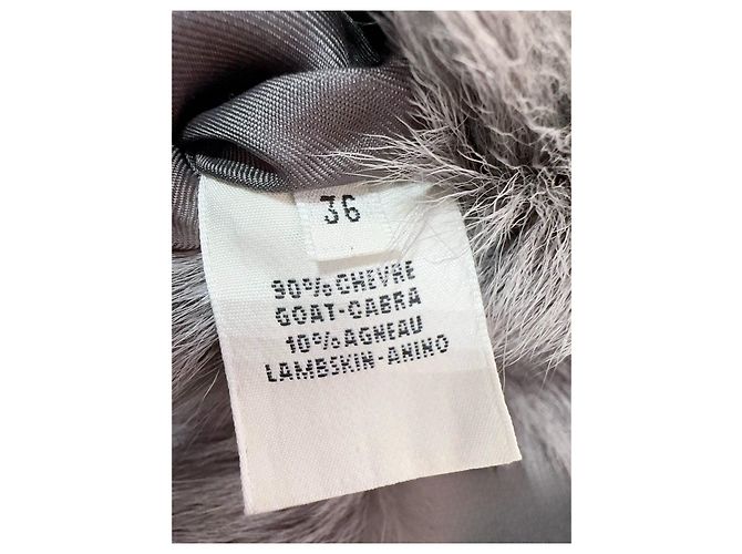 Giacca Hermès in montone taglia 36 Multicolore - vista 7