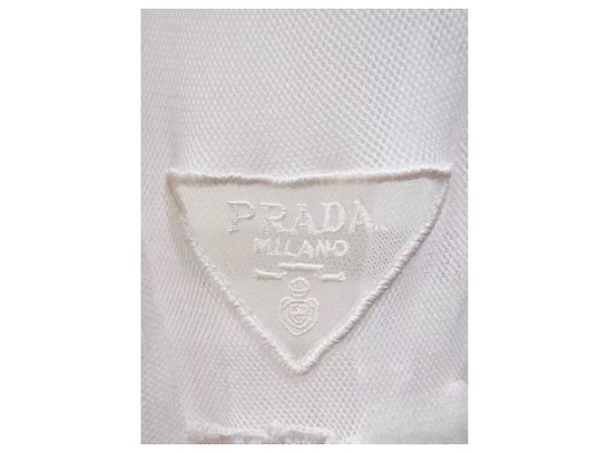 Vestido Prada Branco de Poliamida Multicor - vista 2