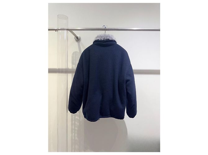 Miu Miu Fleecejacke mit weißer Gänsedunenfüllung Mehrfarben - Ansicht 3