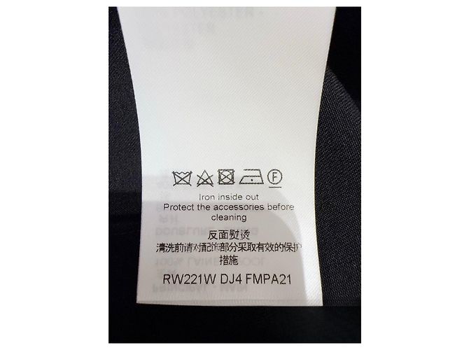 Louis Vuitton Hose Navy Wolle Hoher Bund Monogramm Mehrfarben - Ansicht 4