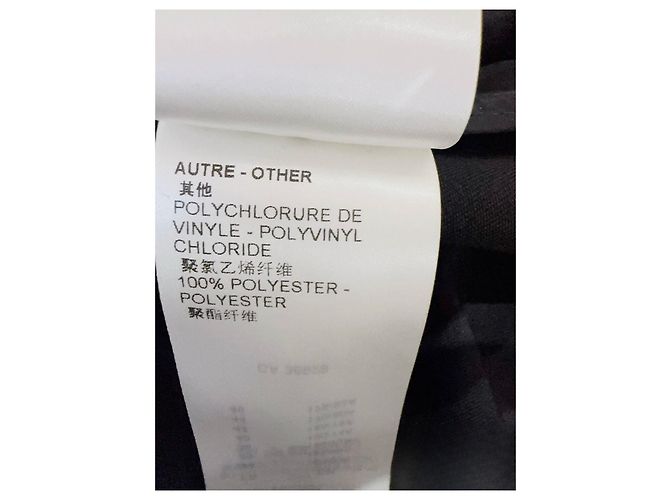 Louis Vuitton Hose Navy Wolle Hoher Bund Monogramm Mehrfarben - Ansicht 6