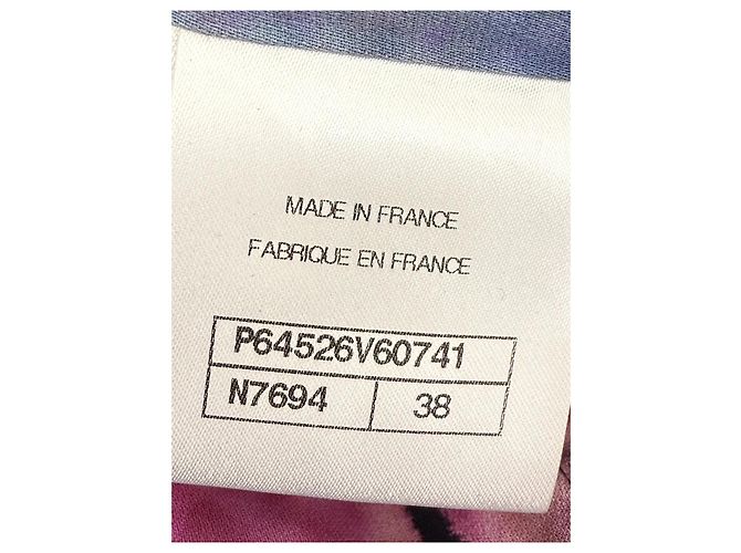 Chanel 20A Tweed Jacket Multicolor Houndstooth Multiple colors - view 4