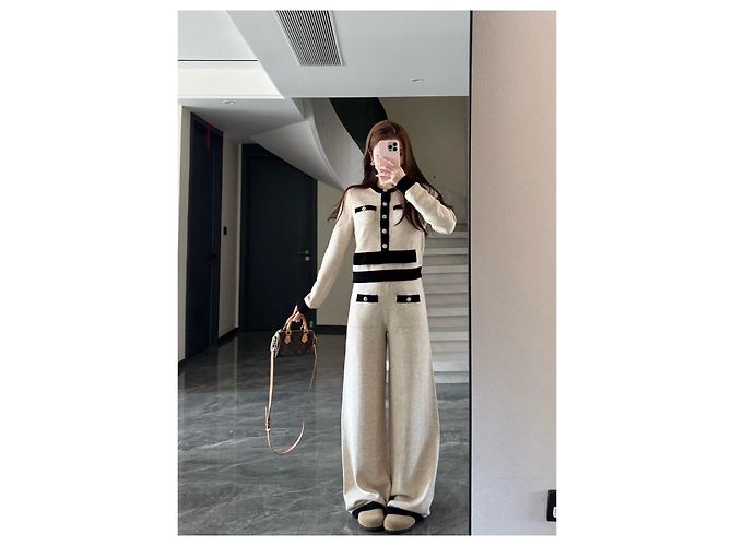 Chanel 25K Pull en cachemire Multicolore - vue 4