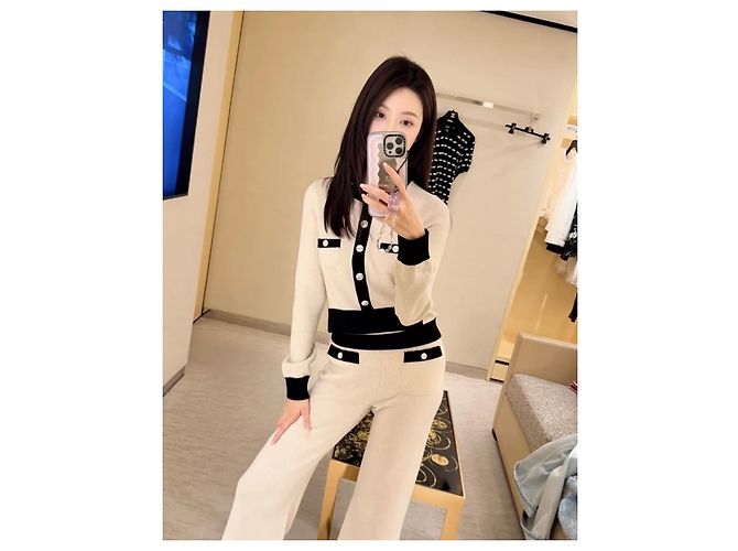 Chanel 25K Pull en cachemire Multicolore - vue 8