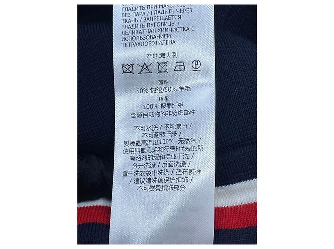 Malha de lã azul Gucci Multicor - vista 7