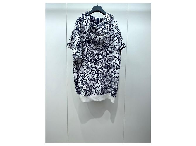 Autre Marque Dior Strickjacke mit Kapuze Jungle Print Baumwolle Mehrfarben - Ansicht 5